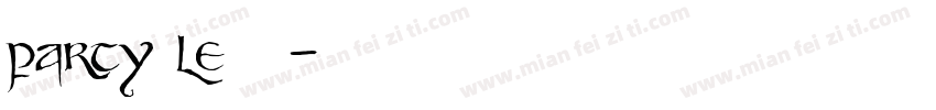 party le字体字体转换